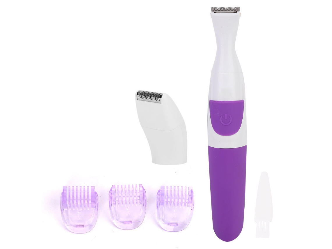 Afeitadora eléctrica para mujer, dispositivo de depilación inalámbrico.