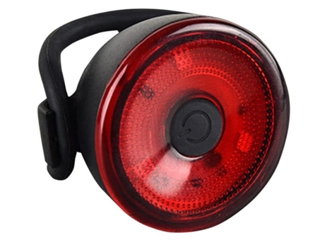 Luz trasera de bicicleta Luz de advertencia Tipo de batería Luz trasera inteligente Luz trasera para casco de ciclismo - Negro ENZONS