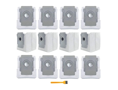 Pacote com 12 sacos de vácuo para irobot roomba i7 i8 i3 i4 i6 i e s series
