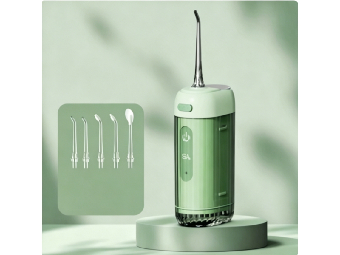 Irrigador Verde Claro Premium, 5 Boquillas Y 4 Modos, Ipx7 Lavado Completo En Cualquier Baño Doméstico.