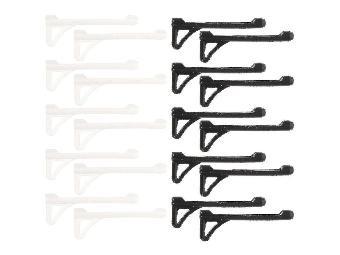 10 pares de ganchos de silicona antideslizantes para gafas, correas cómodas para estilos de vida activos Rosewell