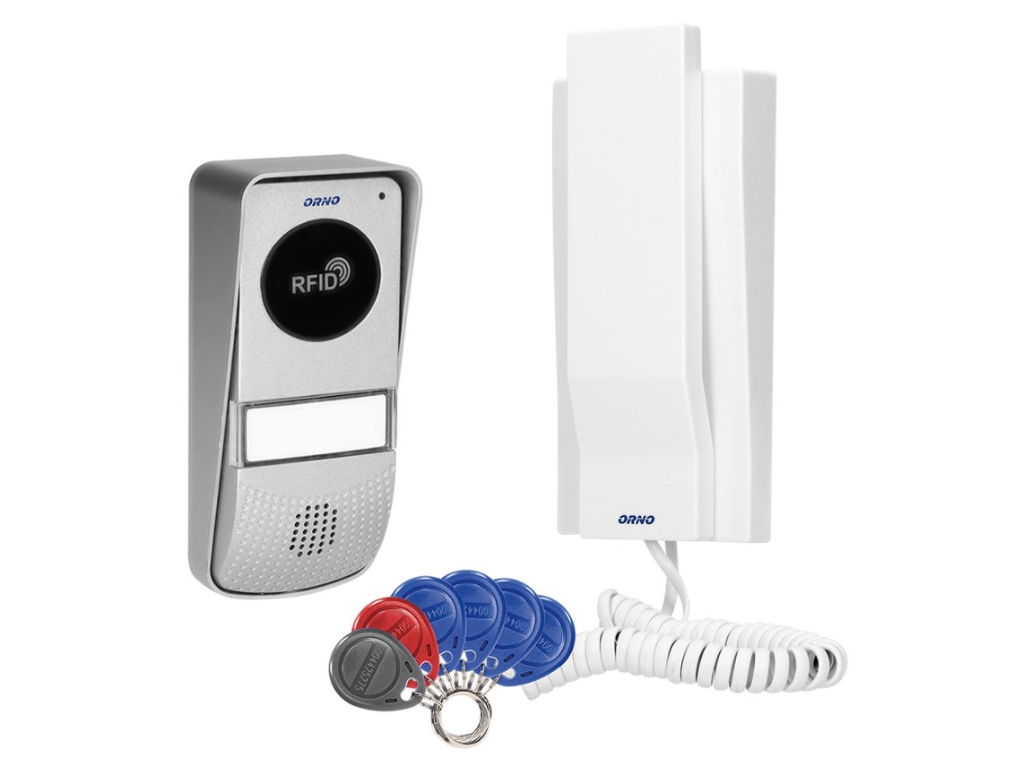 Timbre ORNO con Interfono Y Sensor Rfid
