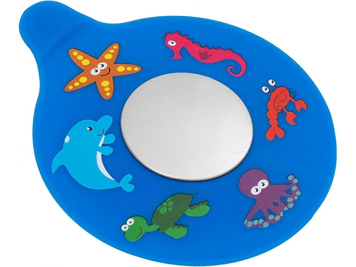 Tapón De Desagüe De Bañera (caballo Marino Azul) De Silicona Sellante Universal Para Cocina Y Baño