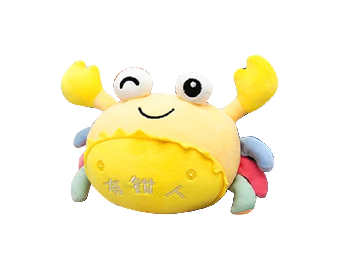 Cangrejo De Peluche De 20 Cm, Suave, De Algodón Pp, Ideal Para Coleccionar Y Decorar.