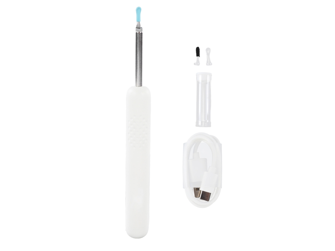 Herramienta Para Eliminar El Cerumen Con Cámara Inalámbrica 1080p, 6 Led Y Resistente Al Agua.