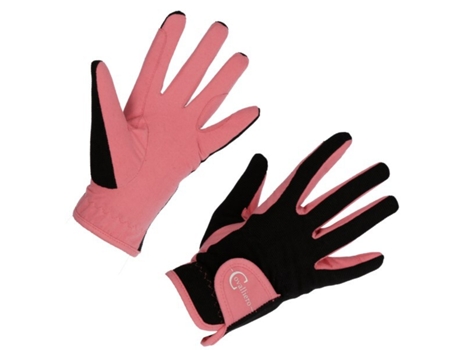 Guantes para Niña de Equitación KERBL (M - Multicolor)
