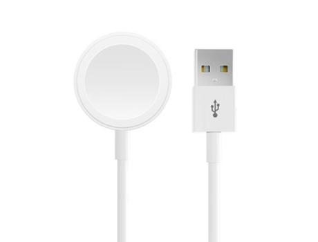 Cargador Apple Watch Series Ultra 8 7 6 5 4 3 2 Carga Inalámbrica 1m Blanco AVIZAR