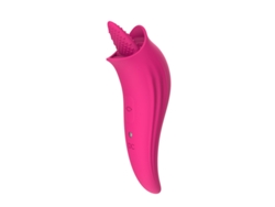 Vibrador De Masaje De Estimulacin De Lengua Femenina (rojo)
