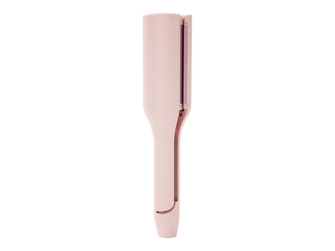 Rizador De Ondas Profundas En Color Rosa, Con Cuatro Niveles De Temperatura, Para Crear Unas Ondas Naturales De Playa