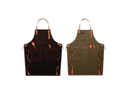 Delantales De Cocina De Lona Ajustables Con Grandes Bolsillos, Resistentes, Talla M A Xxl, 2 Unidades