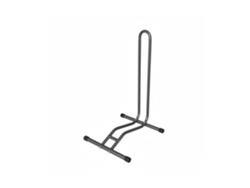 Soporte Bicicleta Relaxdays 29", Ancho Neumático Hasta 6,5 Cm, Delantero Y Trasero, Suelo, 1 Bici, Antracita