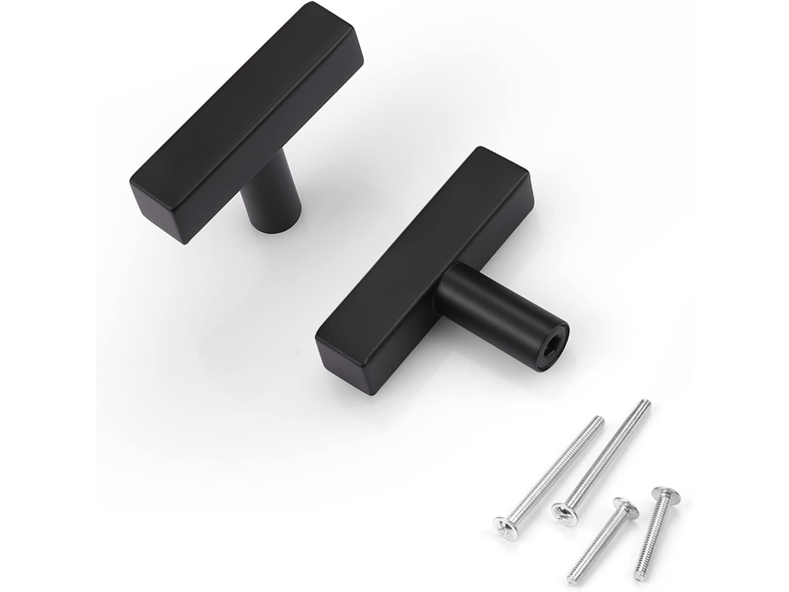 Juego De 12 Pomos Para 5 Cm, Calidad, Acero Inoxidable