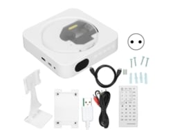 Reproductor De Dvd Bluetooth Con Altavoz Hifi Integrado, Reproductor De Cd Dvd Para Montaje En Pared Con Control Remoto