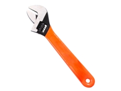 Llave Inglesa Ajustable De 8 Pulgadas, Acero De Alto Carbono, Alta Dureza, Resistente A Los Arañazos, Para Mantenimiento Y Reparaciones.