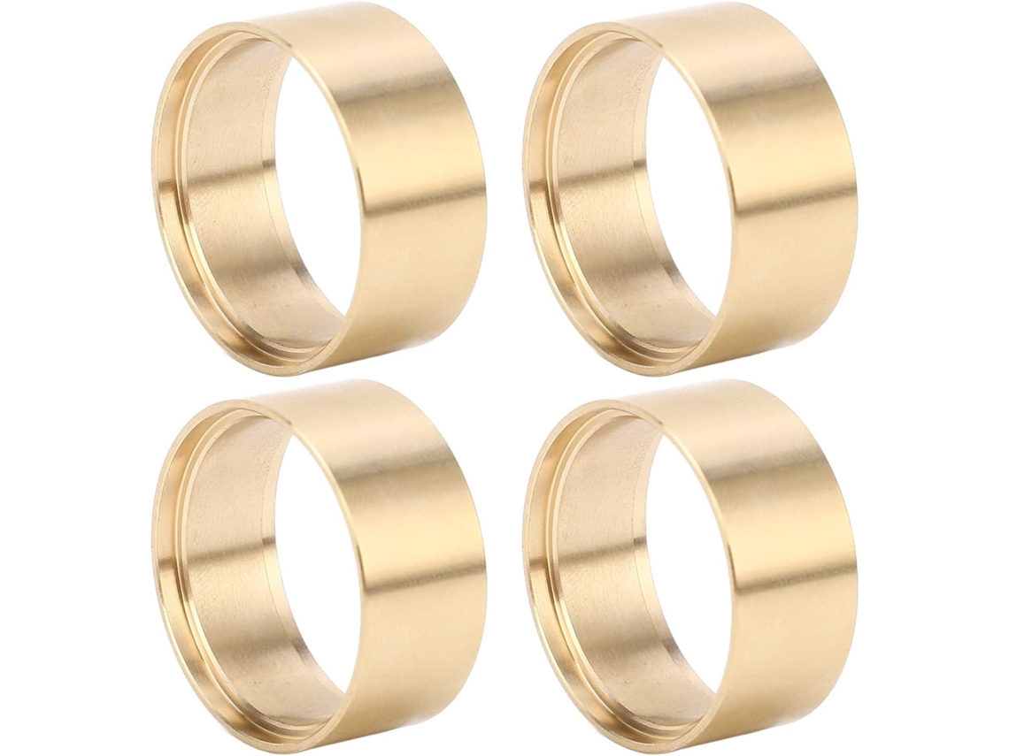 Anillos De Sujeción Internos De Latón Para Coche Rc 1/18, 4 Piezas, Contrapesos Adecuados Para La Llanta.