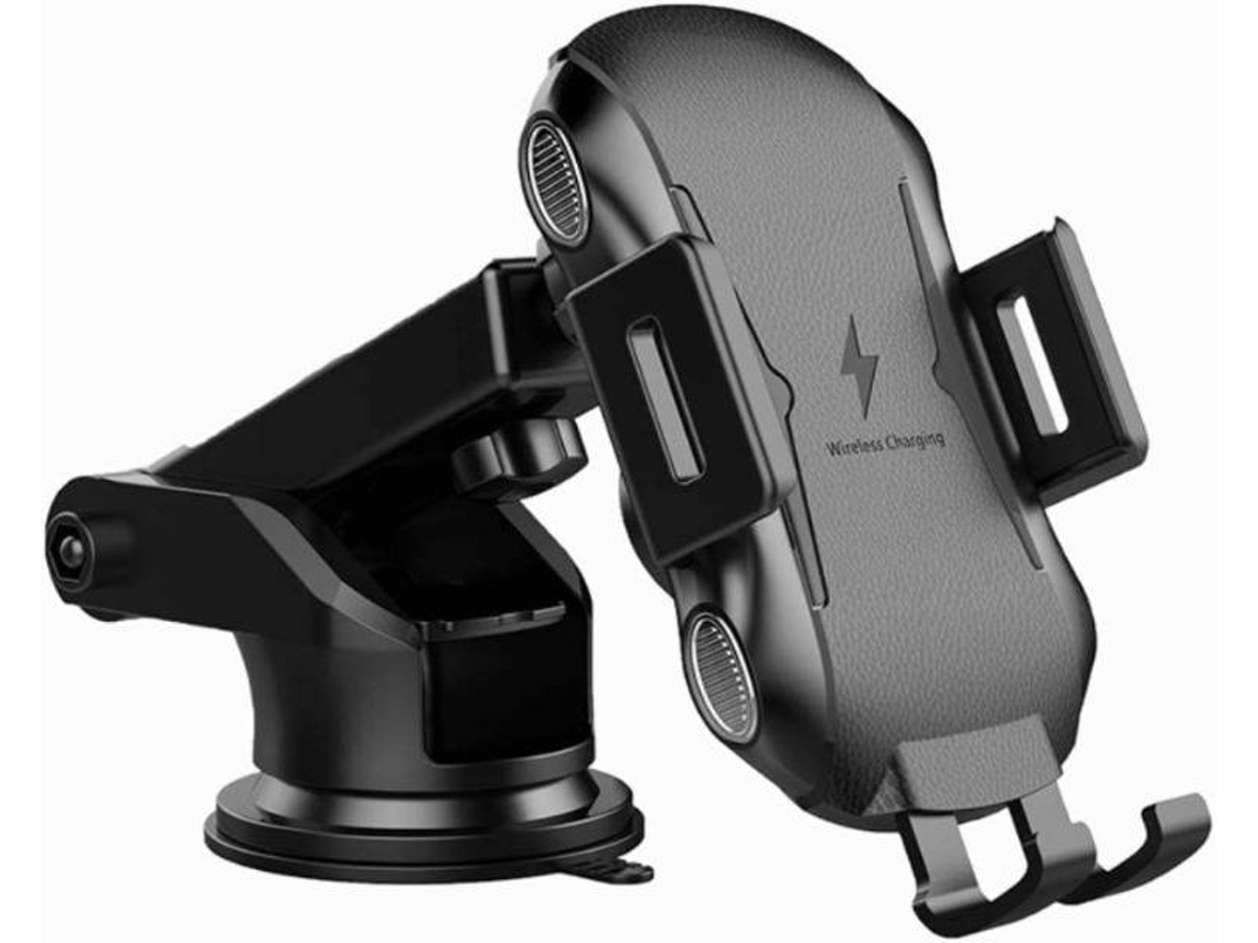 Cargador Sem Carro Indução Carregamento Rápido Telescópico Giratório YIZHOOD Negro