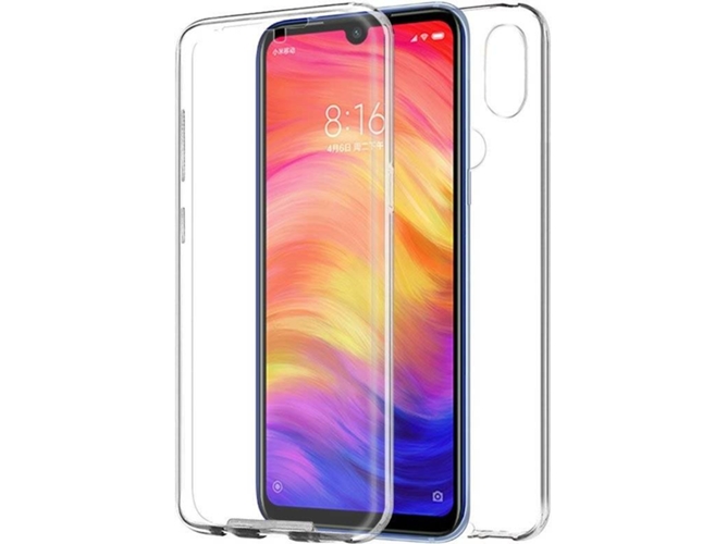 Funda Xiaomi Redmi Note 7, 7 Pro LOJACHARGER 360° Transparente