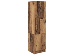 Maison Exclusive - Aparador Alto Madera Vieja 31.5 X 32 X 122.5 Cm