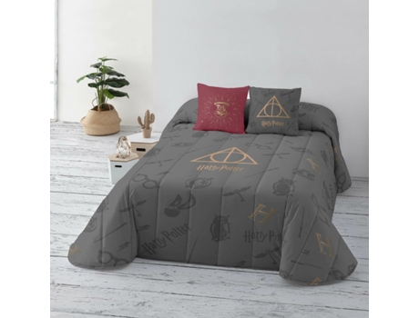 Colcha HARRY POTTER Deathly Hallows (Multicolor - 250 x 270 cm - 250 x 3 x 270 cm)