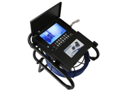 Cámara de inspección de tuberías de alcantarillado IPS de 7'' 1080p IP68 con localizador de 512 Hz y alcance de 20 m