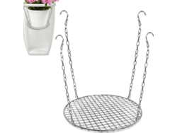 Soportes Para Macetas De Exterior, Ajustables, Con Cadenas De Relleno, Con 4 Ganchos Para Macetas, Para Uso Interior Y