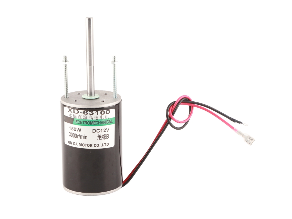 Motor de CC con escobillas de alta potencia, 150 W, 12 V, 3000 rpm, para generador de CC/CC DIY
