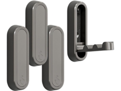 Perchero de pared plegable con ganchos | Juego de 4 piezas con Su Gokoco