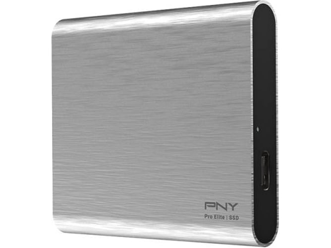 Disco SSD PNY Pro Elite (250 GB - Plata)