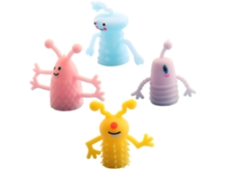 Fantoches de Dedo Monstro Borracha Que Brilham no Escuro para Lembrancinhas Festas Infantis Brinquedos Divertidos Show Marionetes