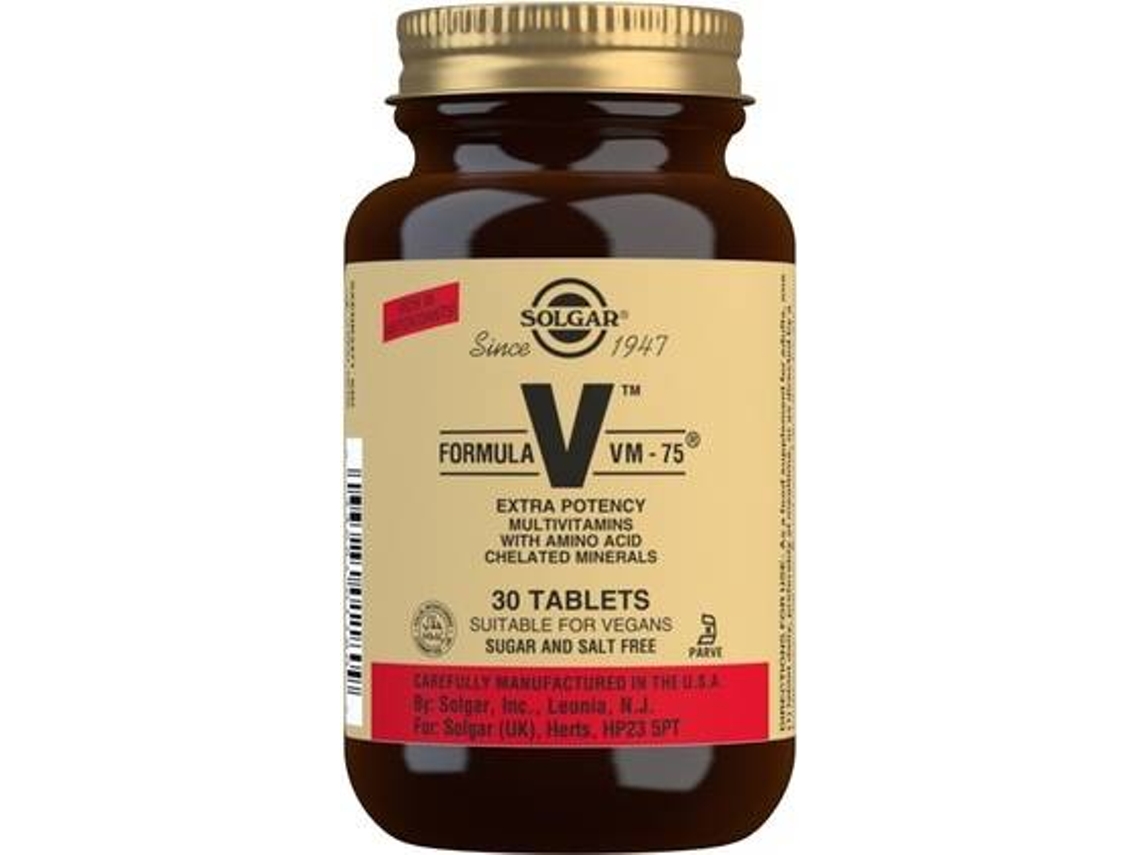 Complemento Alimentar SOLGAR Formula Vm (30 comprimidos)