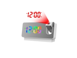 Despertador LED con proyección y temperatura ajustable Kofihety