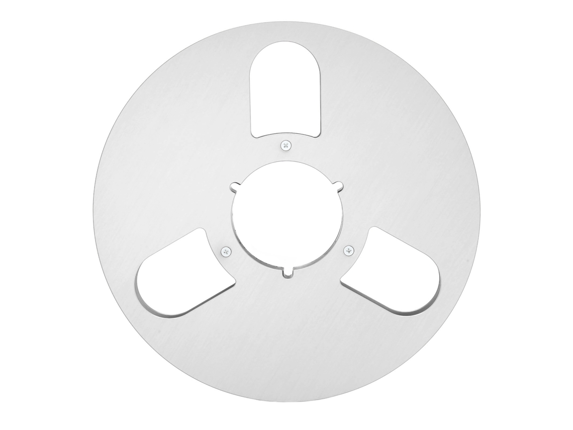 Rollo De Cinta De Audio De Aluminio Vacío De 1/4 De Pulgada Y 10 Pulgadas Con 3 Agujeros Para Teac