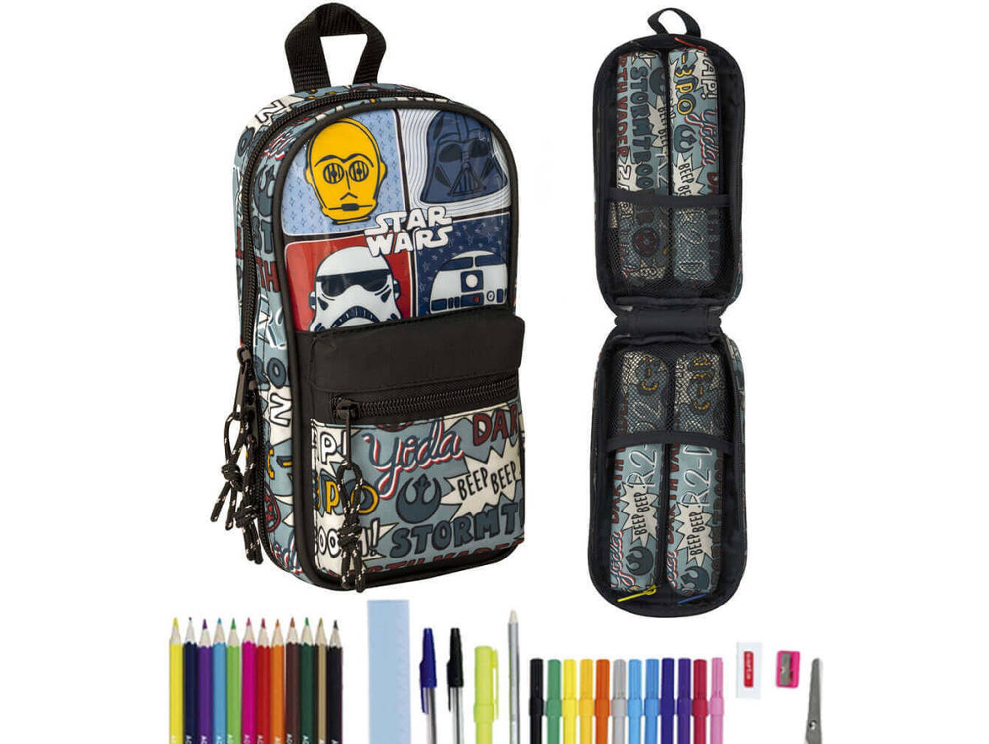 Estuche STAR WARS Astro (12x23x5cm)