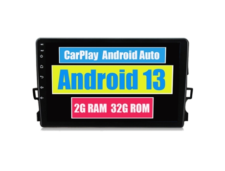 Autoradio Multimedia ROVERONE para Toyota Auris 1 E150 2006 - 2012 CarPlay Android Coche Radio Bluetooth Navegación