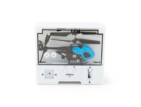 Aviones de Control Remoto Mini Rc Helicóptero Radio Micro Controlador Niños Azul