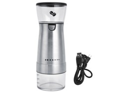 Molinillo de café eléctrico portátil de acero inoxidable, ideal para la cocina. Rosewell