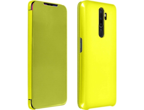 Funda Oppo A9 AVIZAR FOLIO-KAZIMIR-GD-OPA9 Amarillo