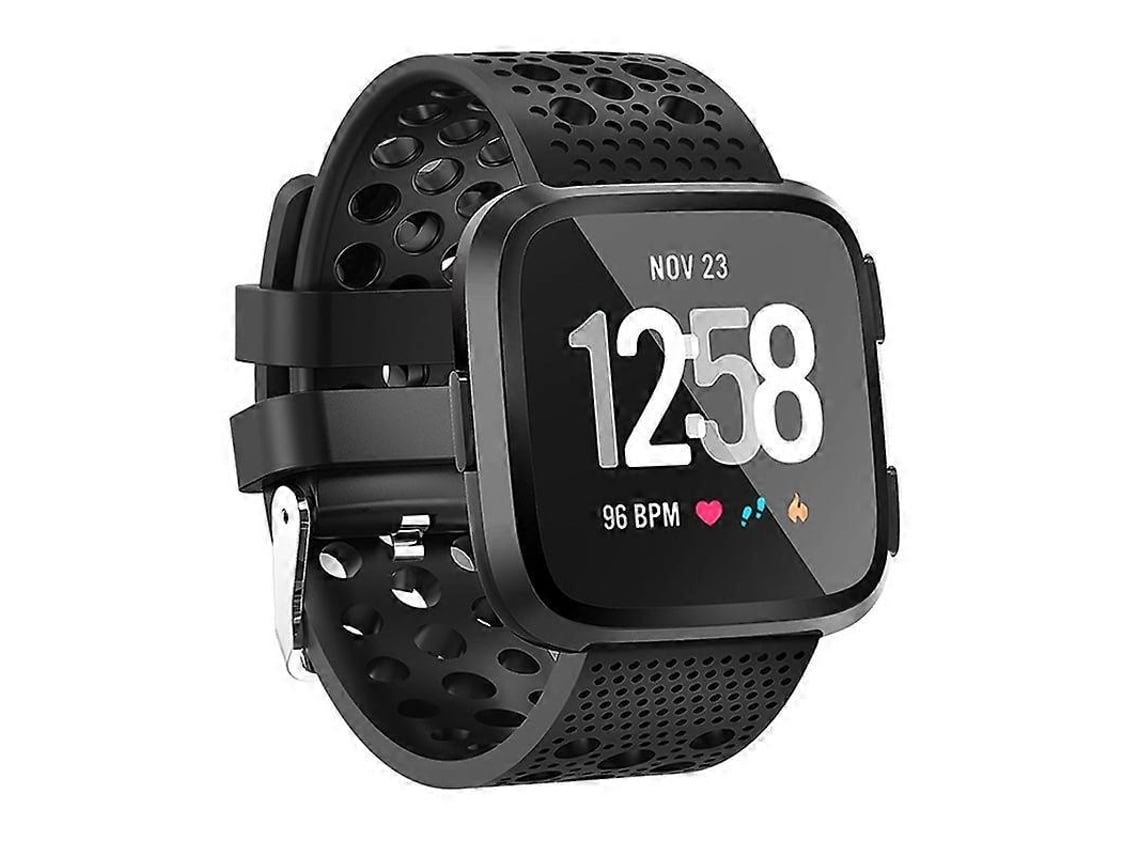 Pulsera inteligente con orificios de ventilación para Fitbit Versa Nostalgia88