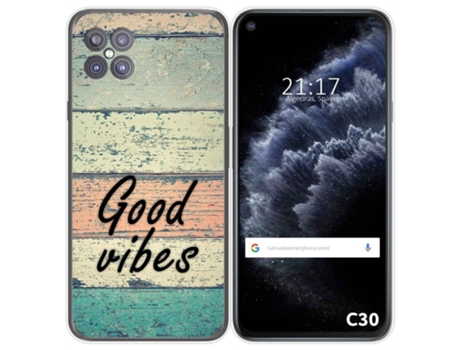 Carcasa Cubot C30 TUMUNDOSMARTPHONE Dibujos Multicolor