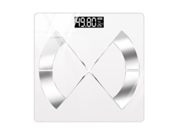 Balanza Electrónica Personal Recargable Digitallab. Puede Pesar Artículos De 0,2 A 180 Kg. Blanca