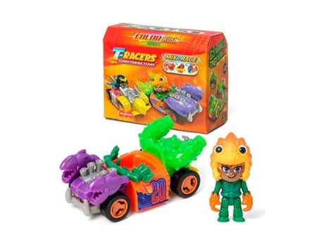T-RACERS Color Rush Car & Racer