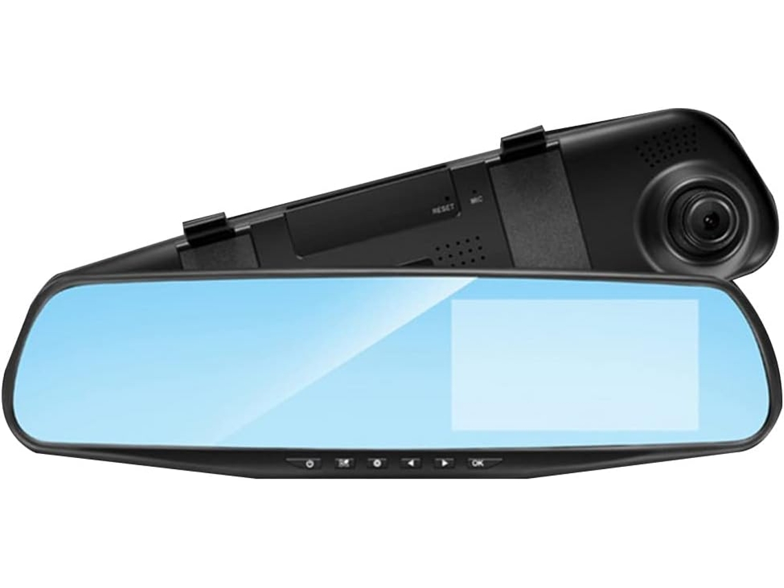 Cámara De Visión Trasera Para Coche Dvr - Grabadora De Vídeo Full Hd 1080p - Doble Lente