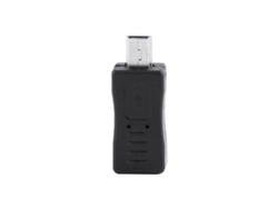 Adaptador De Cargador De Teléfono Móvil Conector Micro Usb Hembra A Mini Usb Macho