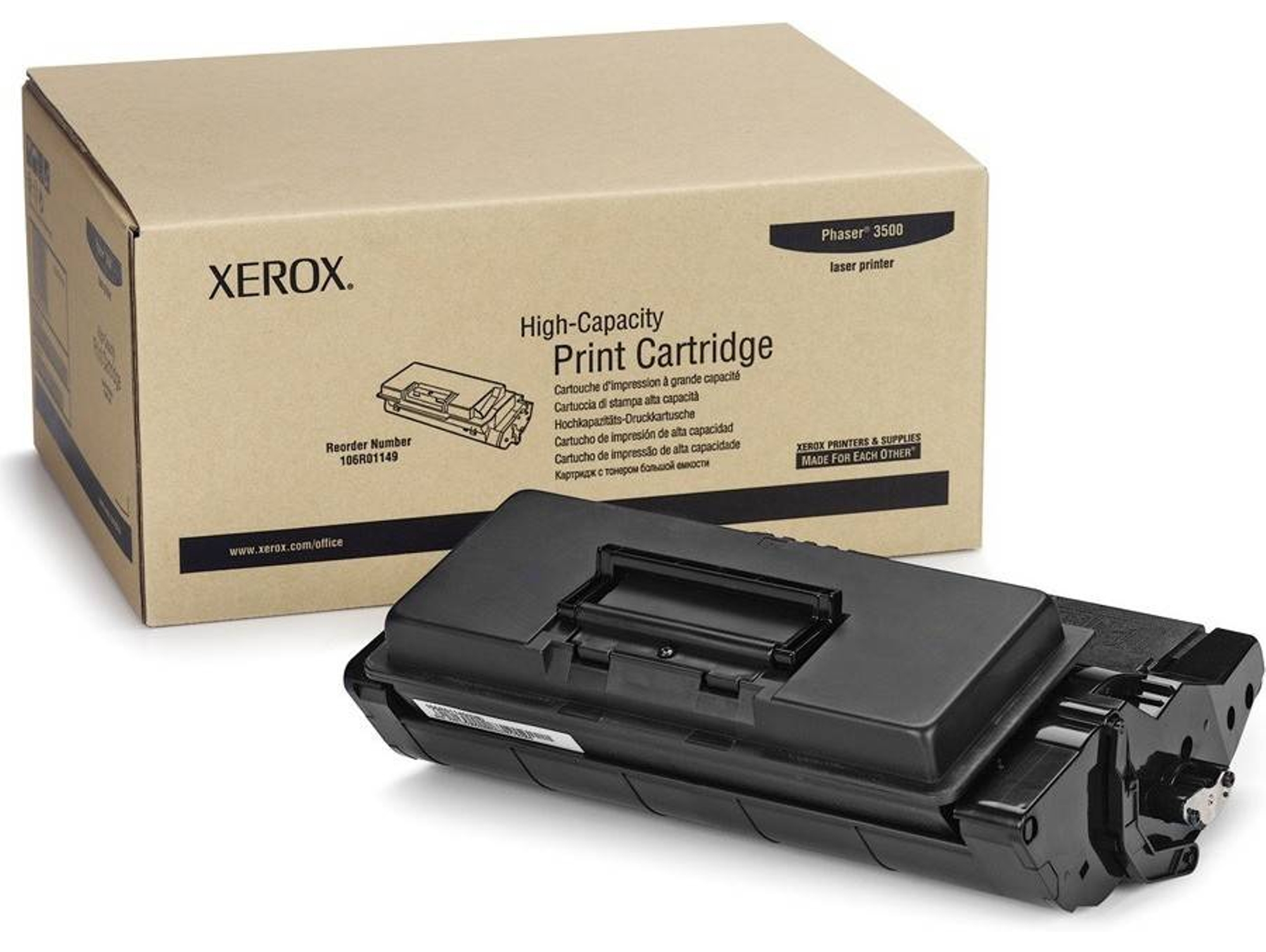 Cartucho de tóner XEROX 106R01149
