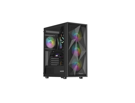 Caja Semitorre ATX NATEC NPC-2172 (Negro - Midi-Tower)