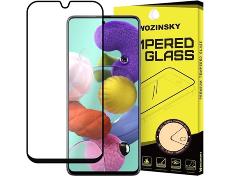 Protector de Pantalla Samsung Galaxy A51 LMOBILE Wozinsky Negro