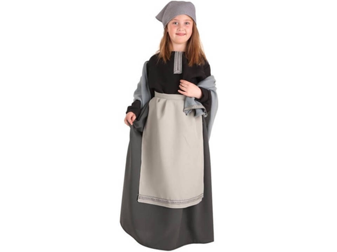 Disfraz de Niña DISFRAZZES Castañera (Talla: 3 a 5 años)