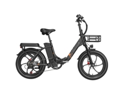 Bicicleta eléctrica plegable Cheevalry C20 Pro de 250 W con neumáticos anchos de 20 pulgadas, 48 V, 20 Ah