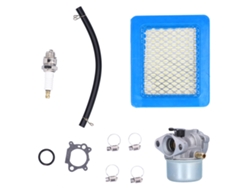 Kit De Carburador, Filtro De Aire, Bujía, Manguera De Combustible, Cortacésped 498170 799872 694202