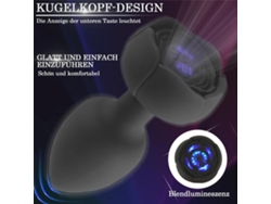 Vibrador Anal Con Dados Luminosos Para Mujeres, Hombres Y Parejas Gay